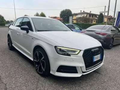 Usata Audi A3 S-Line 116 CV (85 kW) 2019 Bianco Berlina
