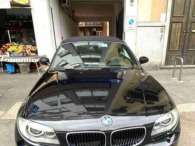 Usata BMW 120 Cabriolet 177 CV (130 kW) 2009 Nero Cabrio