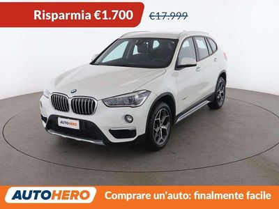 Usata BMW X1 xLine 150 CV (110 kW) 2016 Bianco SUV