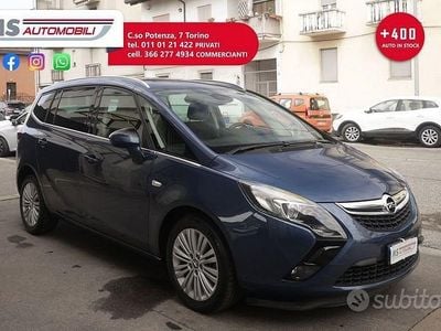 Usata Opel Zafira Tourer Cosmo 140 CV (102 kW) 2016 Blu scuro Monovolume