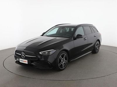 Usata Mercedes C300e AMG line 313 CV (230 kW) 2022 Nero