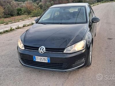 Usata VW Golf VII 110 CV (80 kW) 2013 Nero Berlina