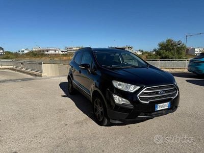 Usata Ford Ecosport 125 CV (91 kW) 2018 Nero SUV