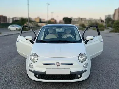 Usata Fiat 500 85 CV (62 kW) 2011 Bianco Berlina