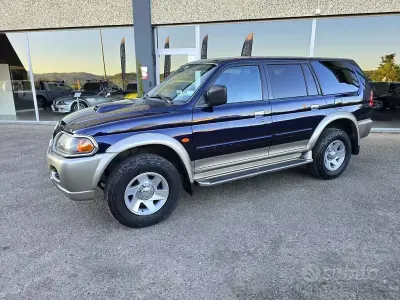 Brugt Mitsubishi Pajero Sport 116 HK (85 kW) 2002 Blå SUV