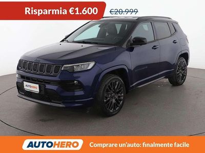 Usata Jeep Compass 240 CV (176 kW) 2021 Blu/azzurro SUV