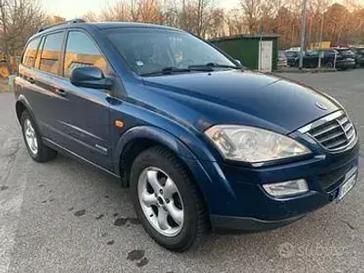 Usata SsangYong Kyron 141 CV (103 kW) 2007 Blu SUV