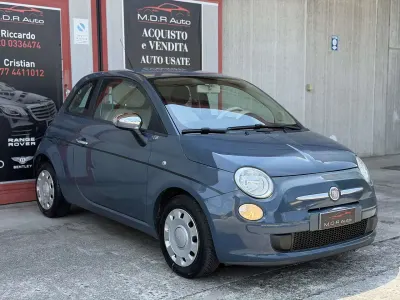 Usata Fiat 500 Lounge 69 CV (50 kW) 2008 Blu/azzurro Utilitaria