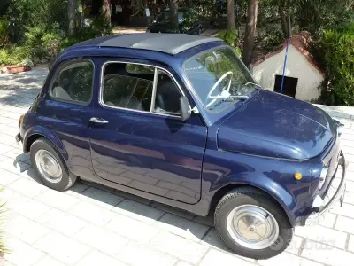 Usata Fiat 500 1960 Bluazzurro Utilitaria