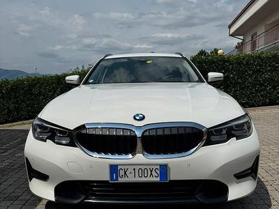 Usata BMW 320 Sport Line 190 CV (139 kW) 2020 Bianco Station wagon