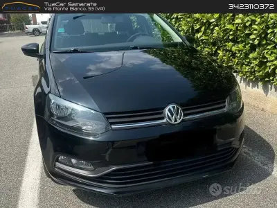 Usata VW Polo Trendline 59 CV (43 kW) 2016 Nero Berlina