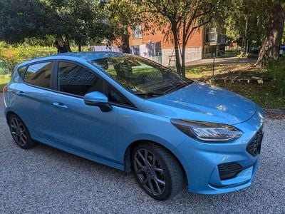 Usata Ford Fiesta ST-Line 125 CV (91 kW) 2022 Blu/azzurro Utilitaria