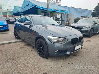 Usata BMW 116 Sport Line 116 CV (85 kW) 2013 Grigio Utilitaria