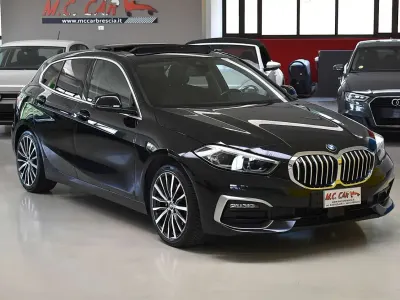 Usata BMW 116 Luxury Line 116 CV (85 kW) 2021 Nero Utilitaria