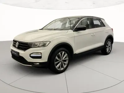 Usata VW T-Roc Style 116 CV (85 kW) 2019 Pure white nero SUV