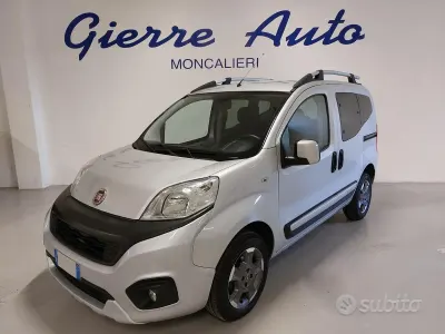 Usata Fiat Qubo Trekking 80 CV (58 kW) 2018 Argento Monovolume