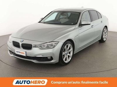 Usata BMW 330e Luxury Line 252 CV (185 kW) 2016 Argento Berlina