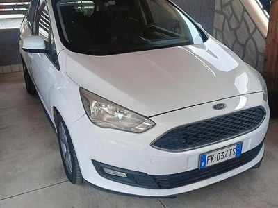 Usata Ford C-MAX 120 CV (88 kW) 2017 Bianco Monovolume