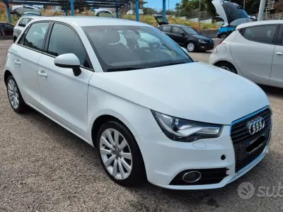 Usata Audi A1 Ambition 105 CV (77 kW) 2013 Bianco Utilitaria