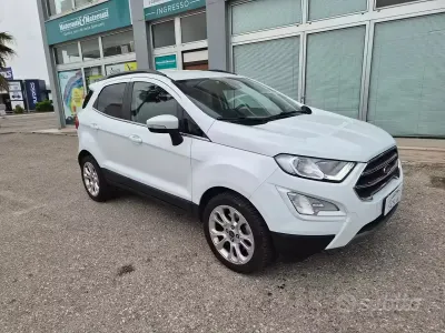 Begagnad Ford Ecosport Titanium 125 HK (91 kW) 2022 Vit SUV