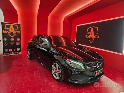 Usata Mercedes A180 Premium 109 CV (80 kW) 2018 Nero Berlina