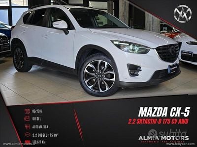 Usata Mazda CX-5 Exceed 175 CV (128 kW) 2016 Bianco SUV
