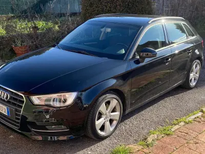 Usata Audi A3 Ambition 110 CV (80 kW) 2015 Nero Berlina