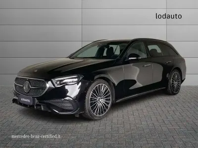 Usata Mercedes E300 Advanced Plus 313 CV (230 kW) 2025 Nero Station wagon