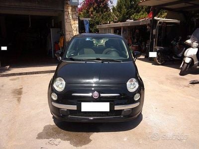 Usata Fiat 500 Lounge 70 CV (51 kW) 2010 Nero Berlina
