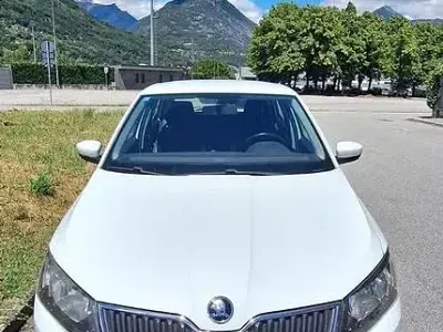 Usata Skoda Fabia 90 CV (66 kW) 2017 Bianco Berlina