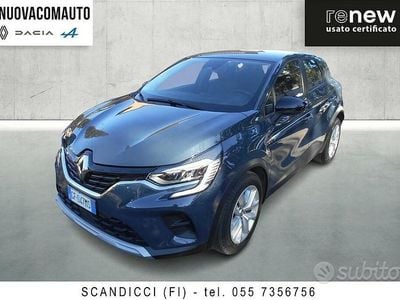 Usata Renault Captur Zen 101 CV (74 kW) 2021 Blu SUV