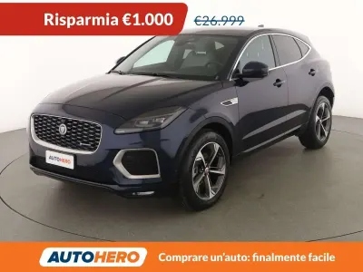 Usata Jaguar E-Pace R-Dynamic 204 CV (150 kW) 2021 Blu/azzurro SUV