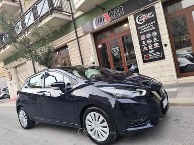 Usata Nissan Micra Acenta 92 CV (67 kW) 2022 Blu Utilitaria