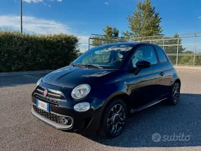 Usata Fiat 500S Sport 69 CV (50 kW) 2018 Nero Berlina