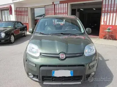 Usata Fiat Panda 4x4 S 75 CV (55 kW) 2013 Verde Utilitaria