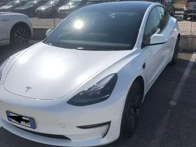 Usata Tesla Model 3 Long Range AWD 152 kW (208 CV) 2021 Bianco Berlina