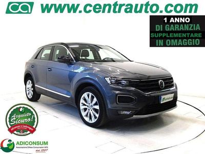 Usata VW T-Roc Advance 150 CV (110 kW) 2020 Grigio/nero SUV