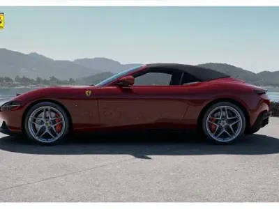 Nuova Ferrari Roma 620 CV (456 kW) 2025 Rosso metallizzato Cabrio