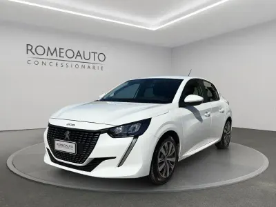 Usata Peugeot 208 Active 75 CV (55 kW) 2020 Bianco Utilitaria