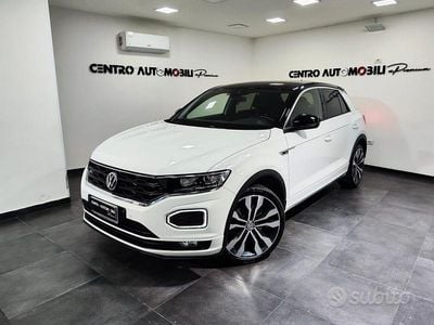 Bianco Usata 2019 VW T-Roc R-line SUV | 20.499 € (Buon prezzo)