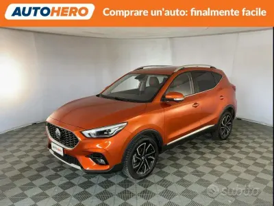 Usata MG ZS Luxury 106 CV (77 kW) 2023 Arancio SUV
