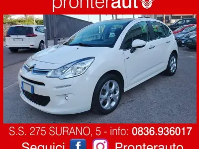 Usata Citroën C3 Exclusive 82 CV (60 kW) 2013 Bianco Berlina