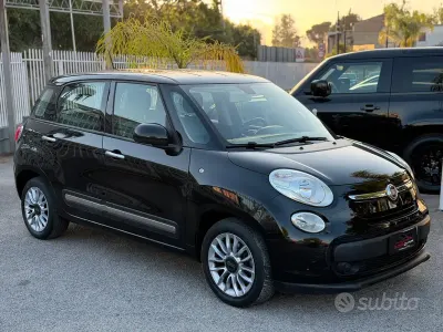 Usata Fiat 500L Lounge 85 CV (62 kW) 2015 Nero Monovolume