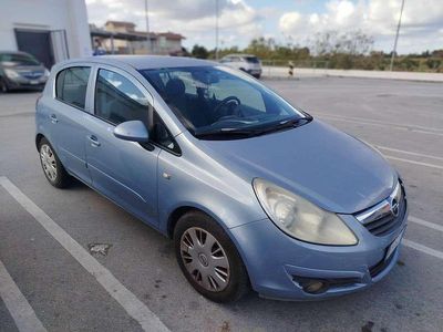 Usata Opel Corsa Enjoy 75 CV (55 kW) 2007 Blu/azzurro Berlina