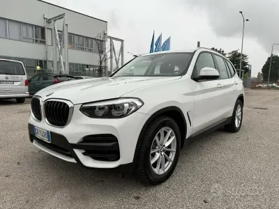 Usata BMW X3 Advantage 190 CV (139 kW) 2020 Bianco SUV