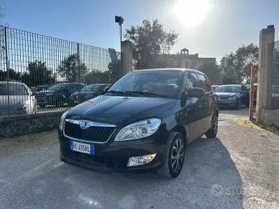 Usata Skoda Fabia 75 CV (55 kW) 2013 Nero Berlina