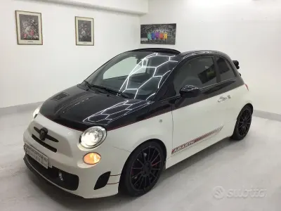 Usata Abarth 595C 160 CV (117 kW) 2012 Bianco Cabrio