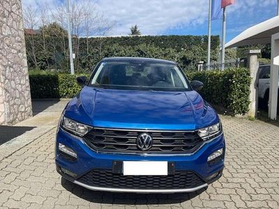 Usata VW T-Roc Style 116 CV (85 kW) 2019 Blu/azzurro SUV