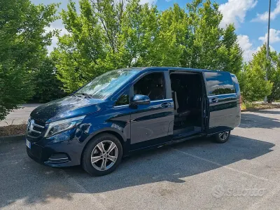 Brugt Mercedes V250 Premium 190 HK (139 kW) 2019 Blå MPV