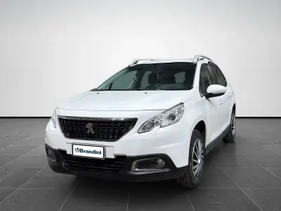 Usata Peugeot 2008 Access 82 CV (60 kW) 2017 Bianco SUV